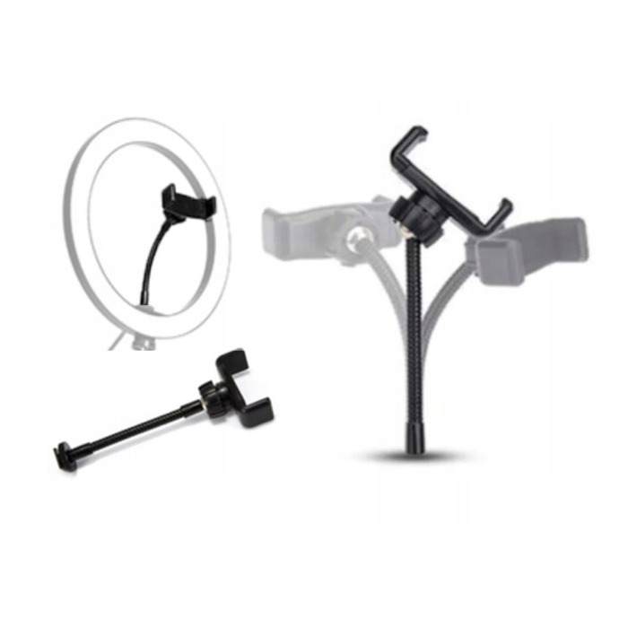 Кільцева LED-лампа 60W 35см з пультом та штативом 200см для макіяжу та YouTube