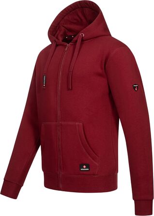 Чоловіча толстовка з капюшоном Höhenhorn Woodberg Puover, червона (4XL)