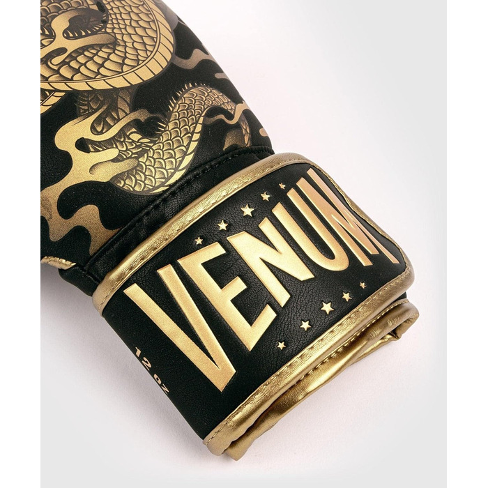 Боксерські рукавички Venum Dragon's Flight, 16 Oz, чорний/бронзовий
