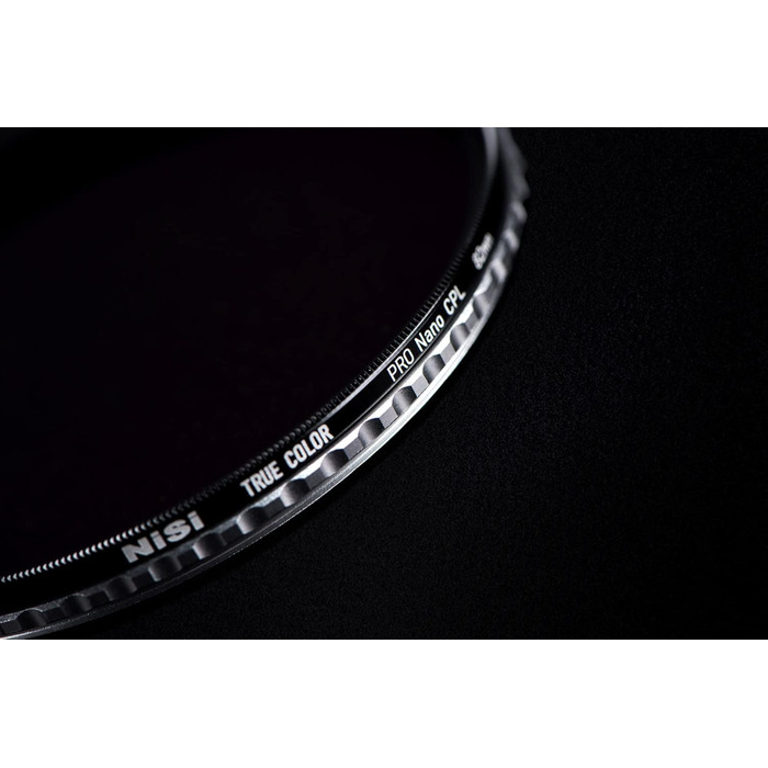 NiSi True Color CPL фільтр поляризаційний 86mm - поляризаційний фільтр для об'єктива камери з багатошаровим нанопокриттям