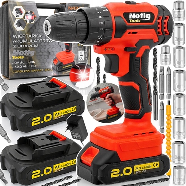 Акумуляторний шурупокрут Notig Tools 20 V N4343