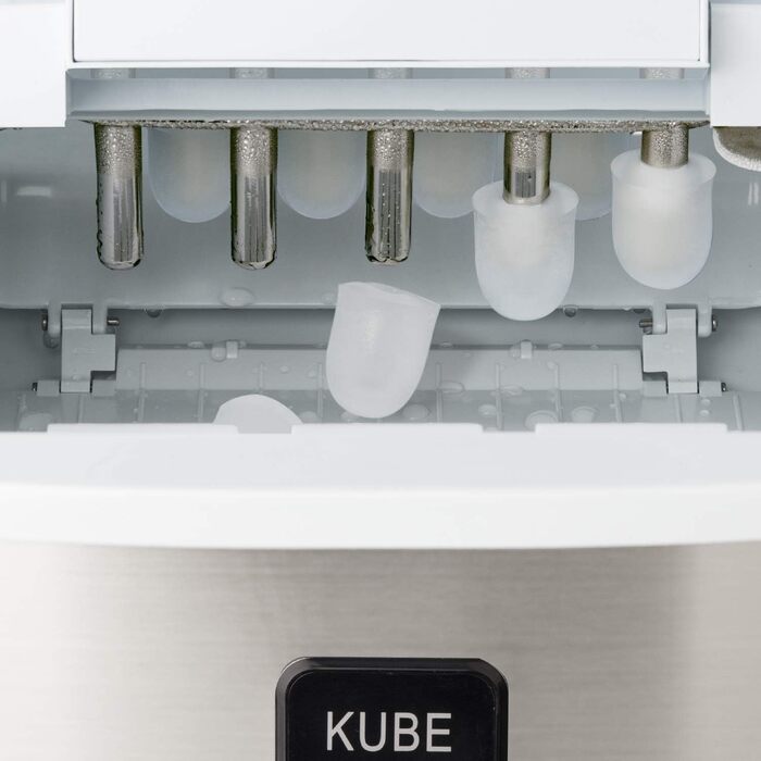 Машина для приготування льоду H.Koenig KB15 - 12 кг льоду на день, нержавіюча сталь