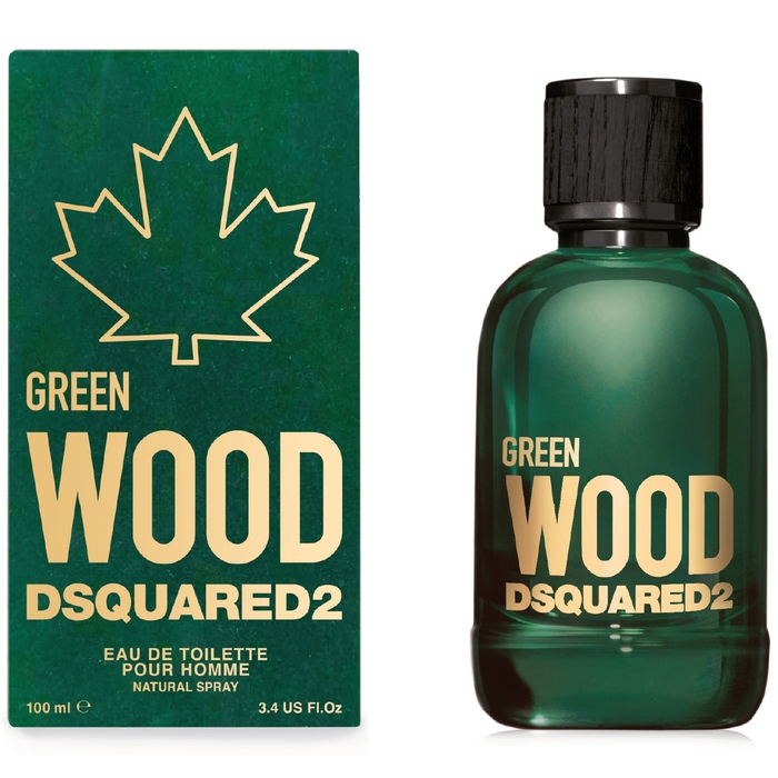 Туалетна вода Dsquared2 Green Wood, 100 мл, деревна