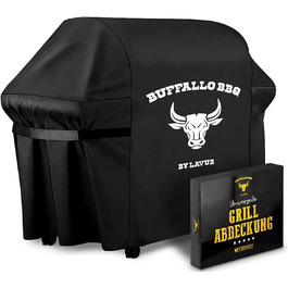 Чохол для гриля Buffalo BBQ, водонепроникний, вітростійкий, преміум оксфорд, універсальний для газових і круглих грилів