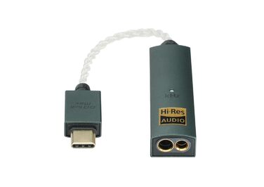 iFi Go Link Max - Портативний підсилювач навушників/ЦАП-донгл USB-C на 3,5/4,4 мм - Plug-and-Play Hi-Res аудіо з покращенням динамічного діапазону - PCM 384kHz/DSD256