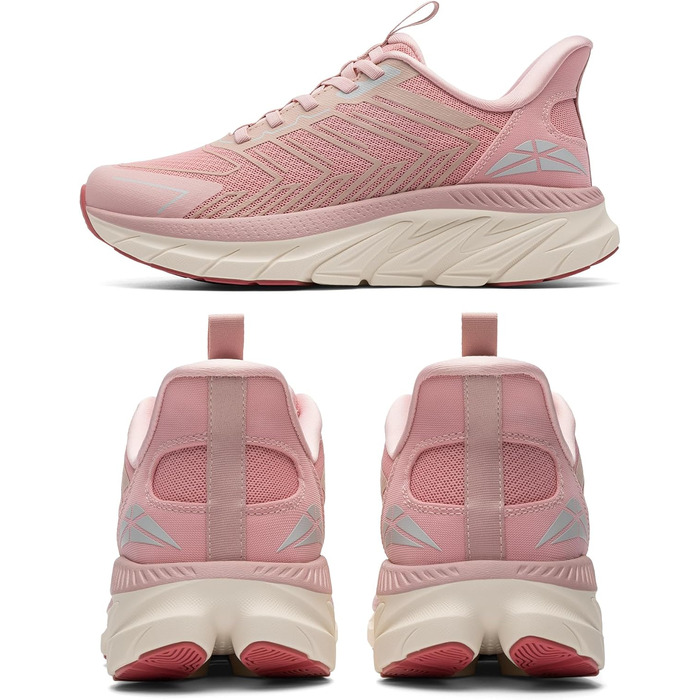 Жіночі спортивні сліпони ALLSWIFIT, рожеві, для тенісу, фітнесу, крос-тренінгу, зручні, дихаючі, з антиковзким покриттям (40 EU)