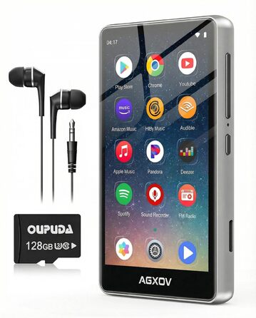 MP3 плеєр 144GB з Bluetooth та Wi-Fi, 4.02