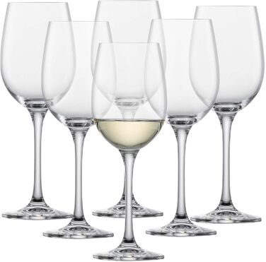 Склянка для білого вина Schott Zwiesel Classico (набір 6 шт.), німецька якість, Tritan-кришталь, придатна для миття в посудомийній машині