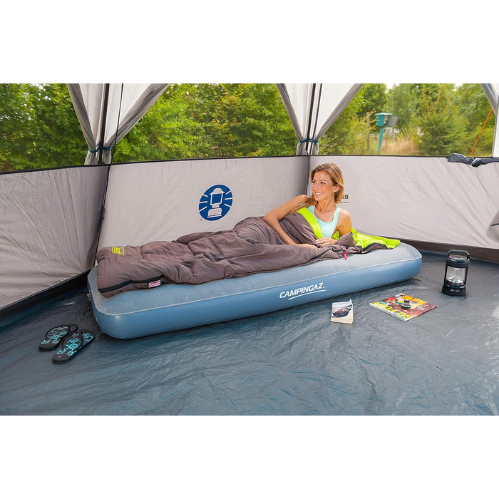 Надувне ліжко Campingaz Quickbed Single для відпочинку на природі та вдома - 188 x 74 x 19 см, до 148 кг