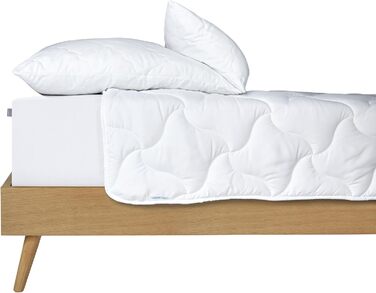 Цілорічна ковдра Schiesser Hygge 155x220 см – гіпоалергенна, легка стьобана, пухнаста, для алергіків, літо-зима