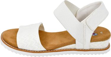 Сандалі жіночі Skechers Desert Kiss білі (38 EU, широка ширина)