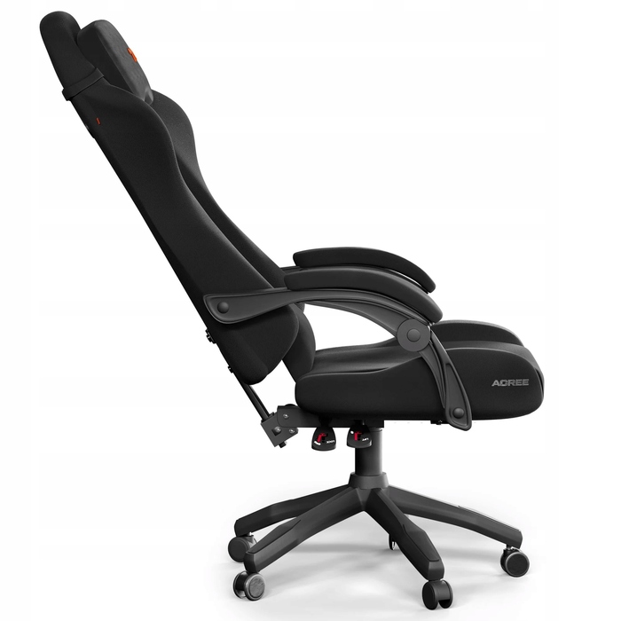Ігрове крісло Trex E-Sports TX-110GC ACREE, тканина, чорне