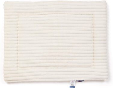 Килимок для собак Wallace & Jones Cardi, 60 x 45 см, бежевий, для маленьких собак, знімний, плюшевий