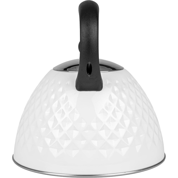 Чайник Karl Hausmann 3L з автоматичним свистком для індукційних, газових та електричних плит - нержавіюча сталь