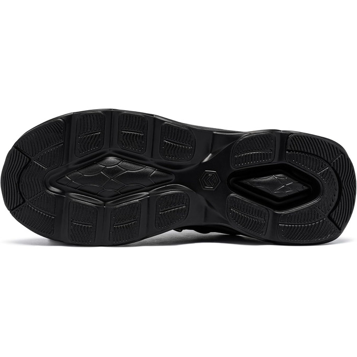 Черевики безпеки LARNMERN для чоловіків: зручні робочі черевики з металевим носком, дихаючі, легкі, антипрокольні, модні. Розміри 36-50 EU (44.5 EU, чорний)