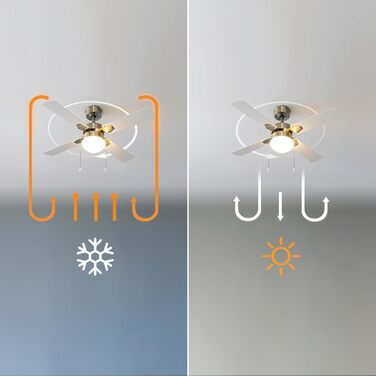 Стеляний вентилятор Cecotec EnergySilence Aero 450 IronBlack з підсвічуванням, 50W DC мотор, діаметр 106 см, 3 швидкості, 4 лопаті, режим Зима/Літо