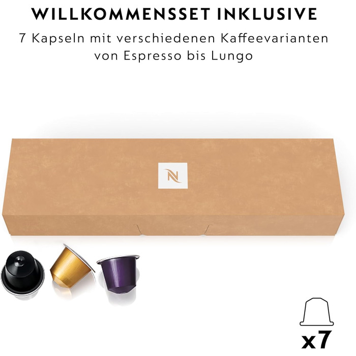 Кавомашина Krups Nespresso XN741B Citiz, еспресо, автоматична, 1 л, 1260 Вт, срібляста