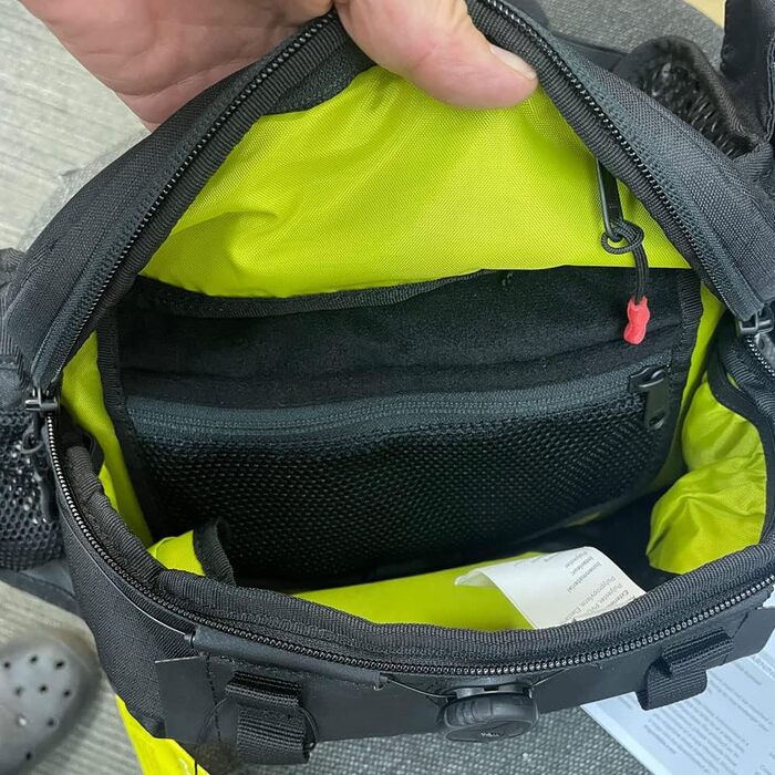 Ergon BA Hip Pack - поясна сумка для MTB, Enduro, Gravel велосипедів чорного кольору