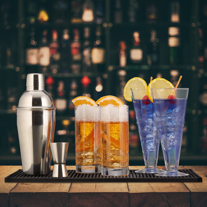 Relaxdays 2-Pack Bar Mats, 40x30 cm