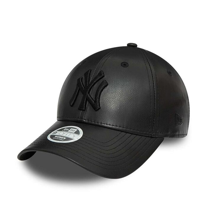 Кепка New Era WMNS 9Forty Adjustable NY Yankees чорного кольору, розмір OneSize