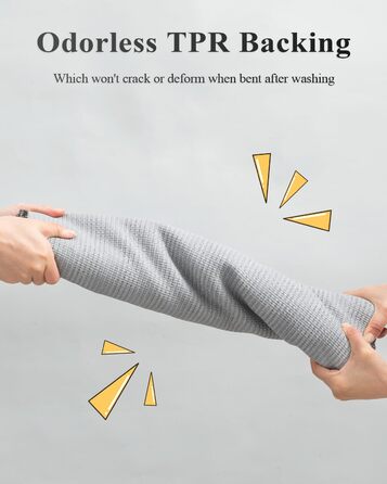 Килимок для дому 60x90 см, чорний, вологостійкий, антиковзаючий. Килимок для входу, тераси, прихожого.