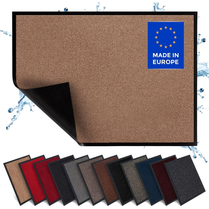 Килимок для дому Carpet Diem: вхідний, антиковзаючий, 60x80/90x150 см, бежевий