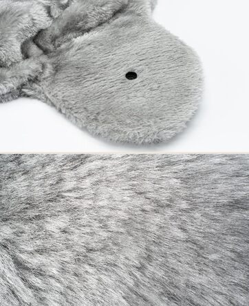 Крісло-гніздо для кота з м'якого плюшу на котячий будиночок, Ø 40 см, глибина 25 см, зручне ліжко для будь-якого котячого будиночка з різьбленням M8, міцний металевий каркас для котів будь-якого розміру, світло-сірий