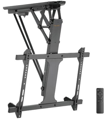 Механізм кріплення для телевізора mywall HL 41ML на стелю, моторизований, з регулюванням висоти, поворотний, чорний