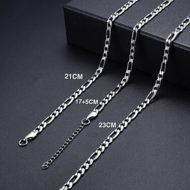 Браслет чоловічий Cassieca з нержавіючої сталі, ланцюжок 