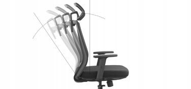 Ергономічне обертове крісло EkoStick, 130 x 67 x 62 см