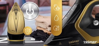 Парова праска Zelmer ZIR2620, 2600 Вт, керамічна підошва, 280 мл