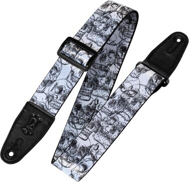 Гітарний ремінь Levy's Leathers Eastern Harmony Series з поліестеру, ширина 5 см (MPD2-016, MPD2-048, Totenkopf)