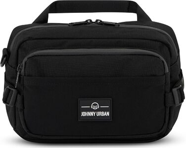Гермопоясна сумка Johnny Urban Travis - велика, водонепроникна, для подорожей та активного відпочинку (бежева/чорна)