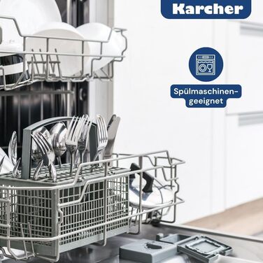 Karcher Індукційна жаровня з кришкою 2в1, алюмінієвий литий корпус, 8,7 л, з рукавицями для духовки