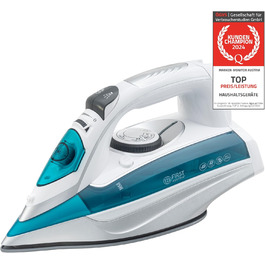 Відпарювач TZS First Austria I 3100W з керамічною підошвою, самоочищення, вертикальне прасування, захист від накипу, сухе прасування, бак 0.45л, 1.4кг, сірий/білий/сірий