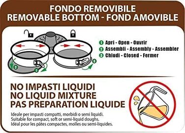 Форма для випічки 26 см Boden, сталева з подвійним антипригарним покриттям, чорна