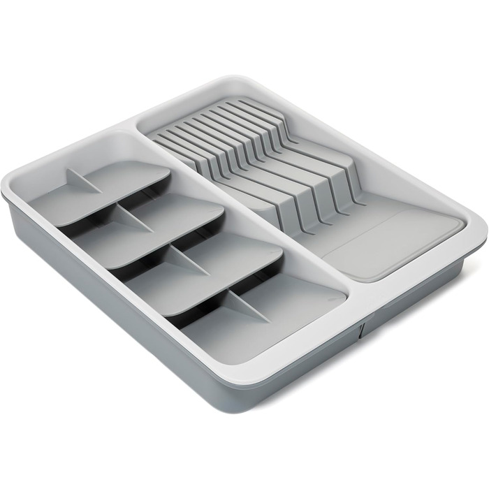 Органайзер для столових приборів Joseph Joseph DrawerStore з ніжницями, розширюваний, з переробленого пластику, компактний