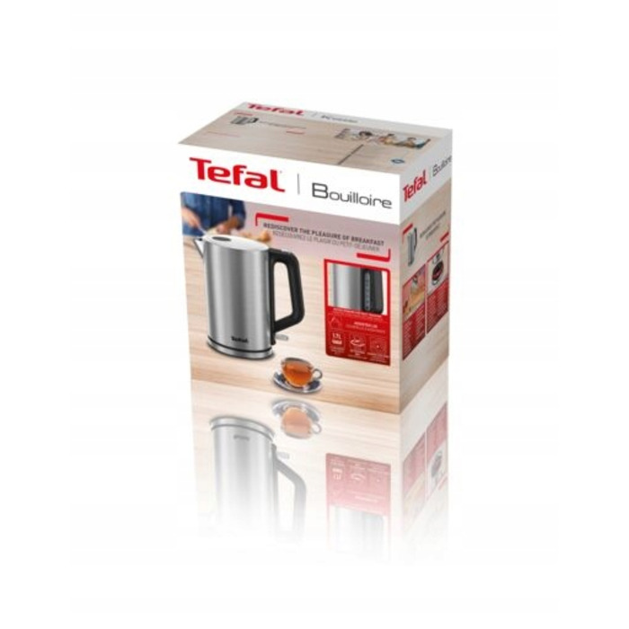 Електричний чайник Tefal KI513D10, 2200 Вт, 1,7 л, сріблястий/сірий