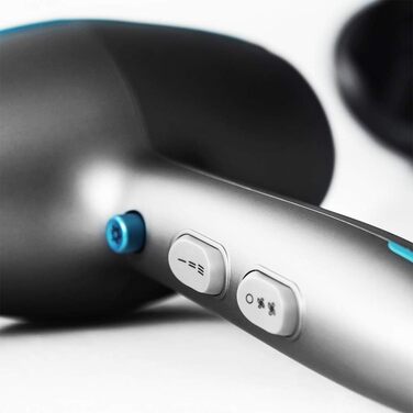 Фен Cecotec Bamba IoniCare 5300 Maxi Aura: 2200 Вт, AC-двигун, холодний струмінь, дифузор та концентратор, чорний