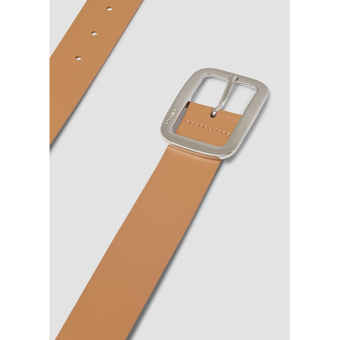 Стильний шкіряний ремінь s.Oliver з квадратною пряжкою - якісний аксесуар