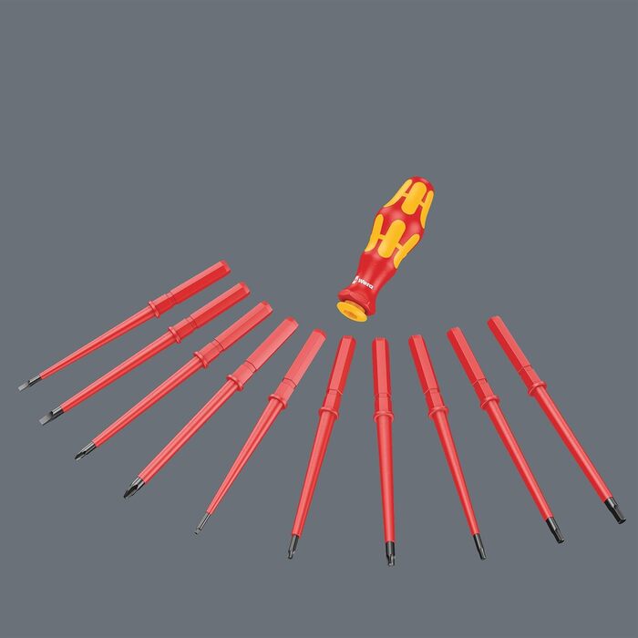 Набір інструментів Wera Kraftform Kompakt W1, 35 предметів, 1/4