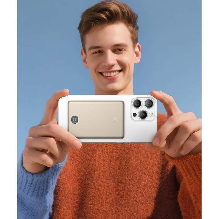 iWALK Powerbank MagSafe 5000mAh з LED-дисплеєм: компактний зарядний акумулятор для iPhone 17/16/15/14/13/12