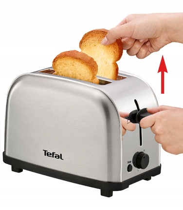 Тостер Tefal TT330D30, 6 рівнів просмаження, 700 Вт, з піддоном для крихт