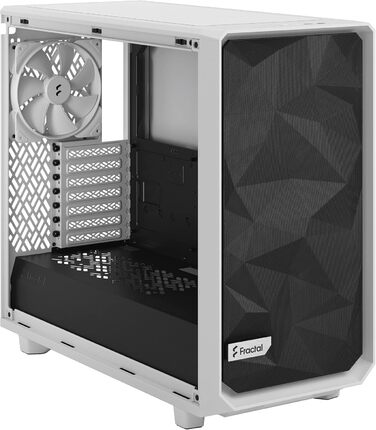 Корпус ПК Fractal Design Meshify 2 Lite White з прозорим склом, ATX Mid Tower