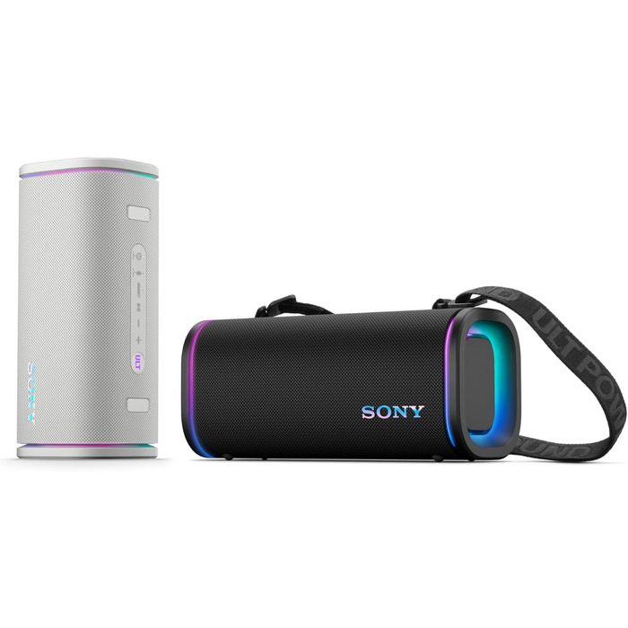 Sony ULT Field 5 – Портативна Bluetooth колонка з ULT Power Sound, IP67 (водонепроникна, пилозахищена, ударостійка), 12 год роботи, білий