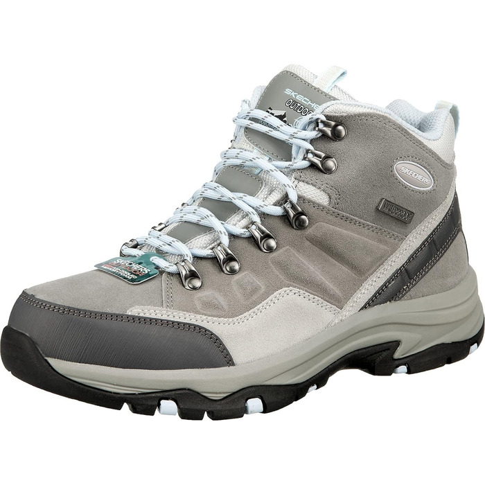 Черевики для ходьби Skechers Trego Rocky Mountain для жінок (40 EU, сірий)