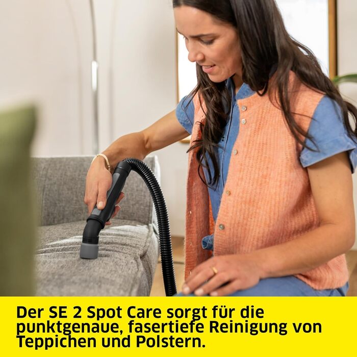 Пилосос миючий Kärcher SE 2 Spot Care 450W, 1.5л, з насадкою для плям та миючим засобом RM 519