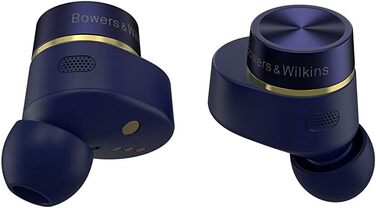 Блютуз навушники Bowers & Wilkins Pi7 S2 (2023) з активним шумозаглушенням (ANC), aptX та мікрофонами, Midnight Blue