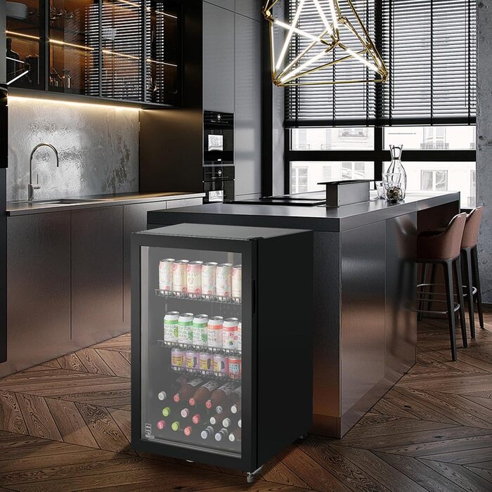 Холодильник для напоїв METRO Professional GSC2125B, 118 л, чорний