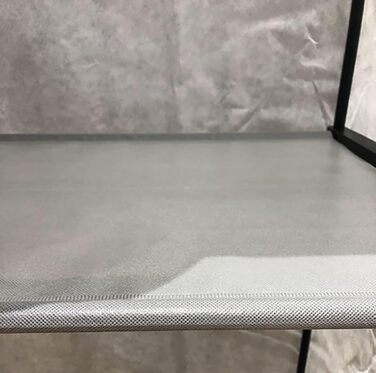 GIANTEX Clothes Closet Fabric Wardrobe with Clothes Rod & Shelf, Folding Wardrobe 74 x 50 x 172 cm, Clothes Rack Metal Frame with Dust Cover, for Bedroom Dressing Room (light grey)